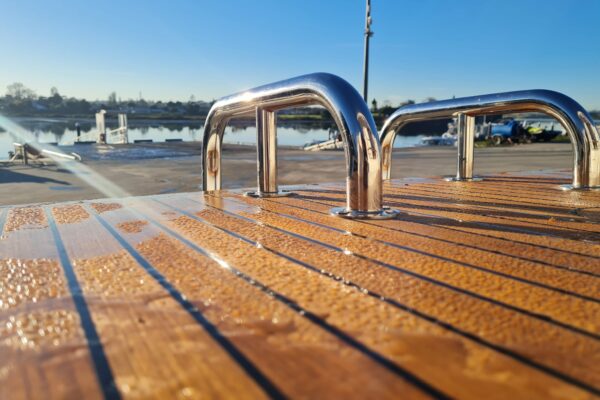 Teak decking installs and repairs in Auckland, NZ by Condon Marine Services